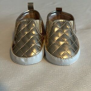ROSE GOLD BABY SHOES